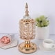 thumbnail image 2 of Candelabro decorativo de cristal con forma de pilar, de lujo, para mesa. 31 cm de alto, 2 of 9