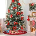 thumbnail image 4 of Coolnut Valentine's&nbsp;Day Love Heart&nbsp;Tree&nbsp;Skirt Double&nbsp;Layers Xmas Tree Skirts, Valentine's&nbsp;Day Holiday Party Indoor Outdoor Home Office Ornaments, 48 Inch, 4 of 6