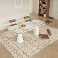 thumbnail image 6 of Cozydesg 8'x10' Area Rugs,Large Soft Bohemian Moroccan Area Rugs for Living Room Bedroom Dining Room Modern Decor Carpet,Washable,Colorful 1, 6 of 8