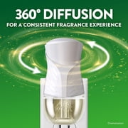 Air Wick Plug-in Scented Oil Warmer Air Freshener Device, White, 2 Count