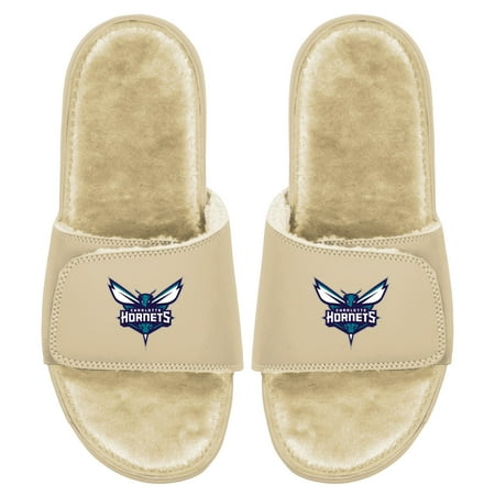 

Men s ISlide Tan Charlotte Hornets Dune Faux Fur Slide Sandals