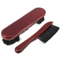 MLINS 2 Pcs Inground Billiard Table Broom Pool Table Cleaning Brush 22.75.4X5CM Red