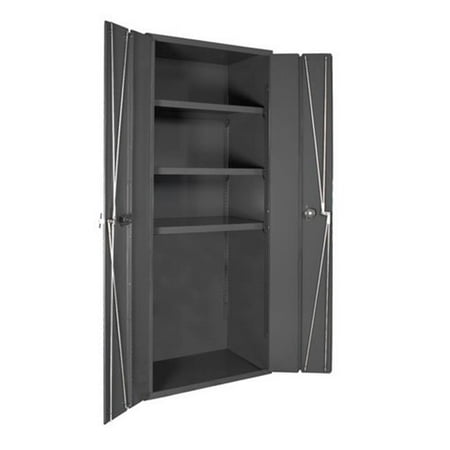 

12 Gauge Heavy Duty Cabinet with 3 Adjustable Shelves - 78 x 36 x 24 in.