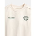 thumbnail image 3 of Wonder Nation Little Boys Crewneck Graphic Sweatshirt with Long Sleeves, Sizes 4-10, 3 of 3