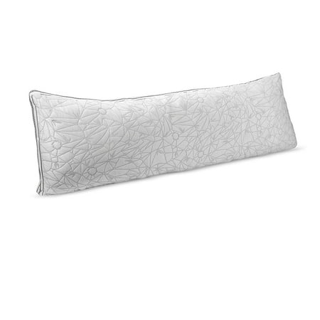 Nestl Gel Infused Memory Foam Pillow for Back and Shoulder Pain – Cooling Pillow for Sleeping – Hypoallergenic Bamboo Pillow with Adjustable Gel Fiber – Dust Mite Resistant Pillow – Body Size (Best Rated Pillow For Neck Pain)