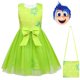 thumbnail image 2 of Disfraz de Cosplay de la película Inside Out 2, disfraz de Anime, Joy Disgust, conjunto de vestido de princesa de malla para niños, ropa para fiesta de Carnaval de Halloween, máscara, 2 of 5