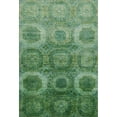 thumbnail image 2 of Addison Rugs Mayfield Premium Machine Washable Transitional Panels Emerald Rectangle Rug, 3' x 5', 2 of 7