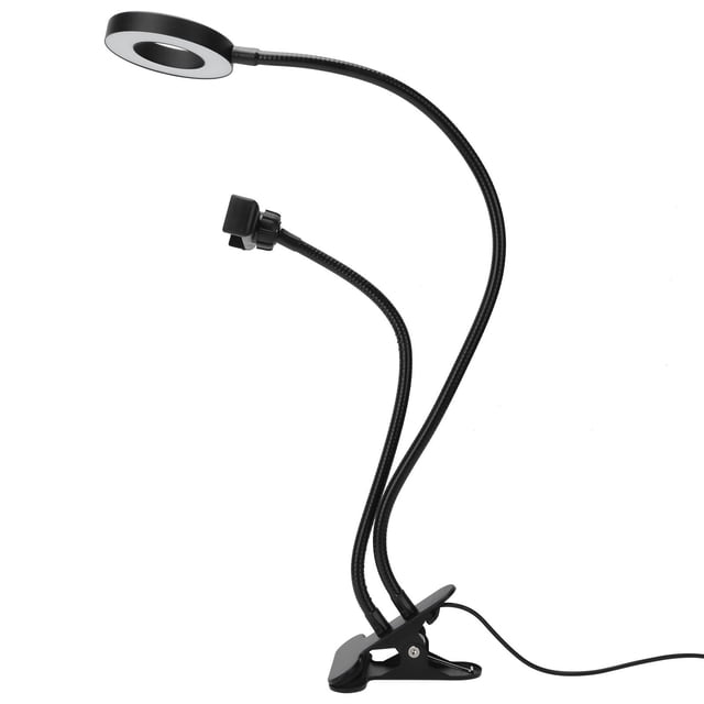 LED Ring Light, Dimmable LED Makeup Light, 12W for Live Streaming Selfies Makeup Taking Pictures