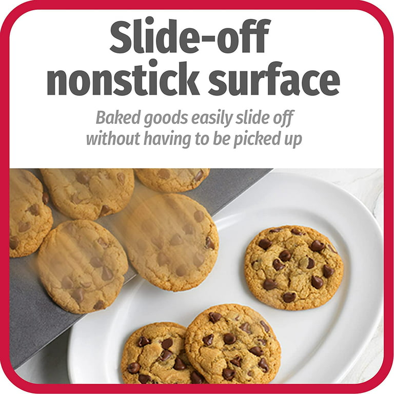 Cookie Sheets, 2-Piece Large & Medium set, Air insulated, Nonstick -  GoodCook