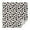 White Cow Black, variant on White Cow Black Spot Pattern Square Tablecloth,Waterproof Square Table Cover,Wipeable Spillproof Washable Table Cover for Home Kitchen Party Decor 60"x60"(152x152cm)