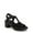 Black, variant on BZees For Lifestride Womens Everly Strappy Sandals - Medium & Wide Width