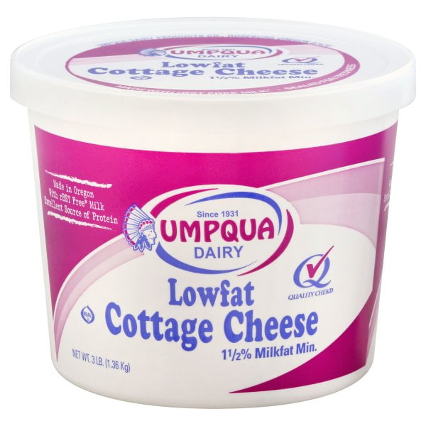 Umpqua Dairy Low Fat Cottage Cheese, 48 Oz.