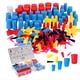 thumbnail image 1 of Kit de 250 Tapones de Goma y Silicona Cónicos de 1/15 Pulgadas A 1 Pulgadas para Alta Temperatura, para Revestimientos, Orificios y Protección de Pintura., 1 of 5