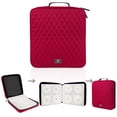 thumbnail image 4 of Coofit CD Case 160 Capacity Nylon Heavy Duty DVD Holder CD Organizer CD Storage Case, 4 of 10