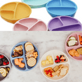 thumbnail image 5 of Suction Plates for Babies & Toddlers| Plates Stay Put with Suction Feature | Divided Design | 3 Pack, 5 of 5