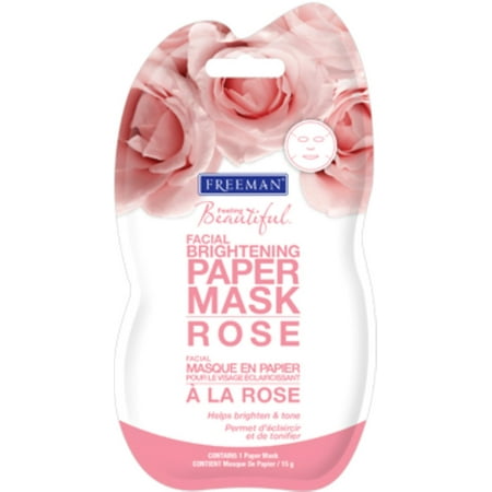 Freeman Feeling Beautiful Rose Facial Brightening Paper Mask