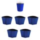 thumbnail image 1 of Sujetador De Bucle De Manga De Taza Aislada De Neopreno Para Bebidas Heladas Calientes 5 Piezas, 1 of 7