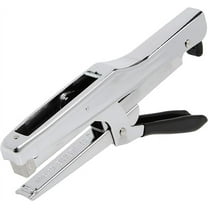 Bostitch Office Plier Stapler, 20 Sheet Capacity, EZ Squeeze Handle, Reduced Effort, No Jam Technology, Chrome