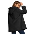 thumbnail image 4 of Ashirexll Womens Winter Coats, Womens Fleece Coats, Winter Double Sided Fleece Long Sleeve Hooded Warm Jacket for All, 4 of 7