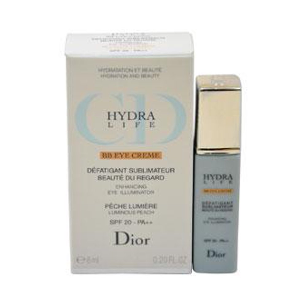 Dior Hydra Life BB Eye Creme Enhancing Eye Illuminator SPF 20 02 Luminous Peach Christian