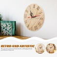 thumbnail image 3 of USHOBE Wall Clock Silent Farmhouse Analog Clock Indoor Use 1Set, 3 of 5