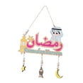 thumbnail image 4 of Adorno colgante de madera Eid Mubarak, decoración islámica para pared, puerta de entrada, árbol, accesorio para fotos Ramadán, 4 of 9