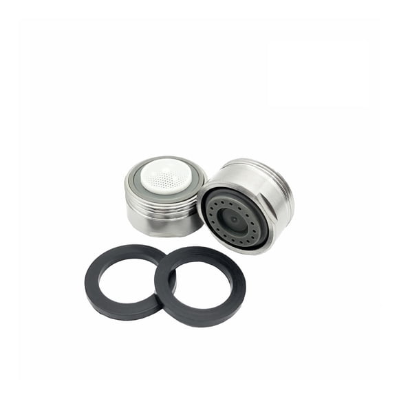 2 PCS Water Saving Kitchen Sink Faucet Aerator Stainless Steel Shell M24 Male Thread 2L 3L 4L Tap Kitchen Accessories Fitting For Kitchen Bathroom ,Filter Impurities