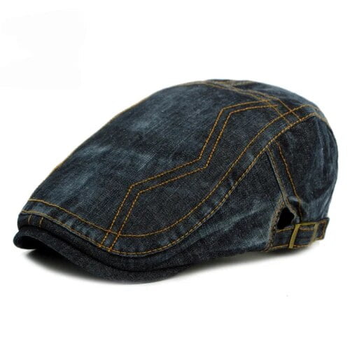 YooGuoGuo Cotton Gorras Planas Male Beret Hats Vintage Flat Cap Boinas Berets New Fashion Denim Beret Cap Casquette Cap