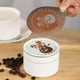 thumbnail image 1 of Juego de 6 piezas para hacer flores de café, panes de fantasía, almohadillas para espolvorear, té con leche, plantillas para hacer tú mismo, cojín de café, 1 of 6
