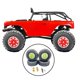 thumbnail image 4 of Llantas 4x 1.0 "Micro Crawler Axi00002 Llanta 1/24 RC Car Axial Scx24 negro Sunnimix Neumáticos para micro orugas, 4 of 7