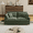green, variant on Lovableguy Oversized Modular Sectional Sofa,Corduroy Deep Seat Loveseat Couches with Pillows,Fluffy Plush Upholstered Cloud Couch for Living Room Apartment,Beige