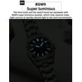thumbnail image 4 of ADDIESDIVE Men's Automatic Watch -Japanese NH35 Movement Sapphire Crystal, 100m Water Resistant, 38mm Stainless Steel Analog watch with BGW9 Super-LumiNova, 4 of 8
