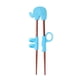 thumbnail image 1 of palillos para niños 1 Par De Palillos Para Niños, Niños, Bebés, Aprendizaje, Entrenamiento, B, Elefante Azul B elefante azul Magideal palillos para niños, 1 of 7
