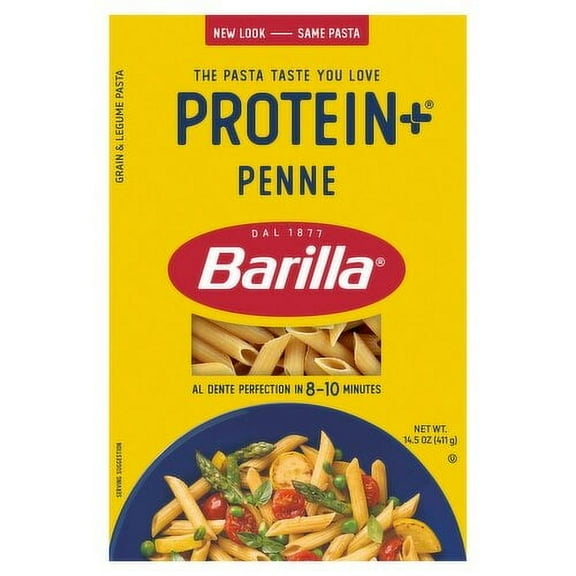 2 Pack - Barilla Protein Plus Pasta Penne 14.5 oz Package May Vary