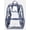Dusty Indigo, variant on Reebok Kids' Kiwi 17" Clear Backpack, Black