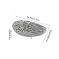 thumbnail image 3 of Glacier Patterned Desktop Fruit Tray 14.76In Anti-fall Easy Clean Modern Serving Platter for Home Living Room Coffee Table Snacks Dried Fruit Wedding Party Favors Decor Table Storage Organizer, 3 of 6