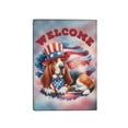 thumbnail image 2 of Basset Hound Patriotic Welcome for 4Th of July Independence Day Travel Passport Wallet Bassets Dog Breed Lovers Gifts Idea PU Leather Passport Holder Cover - 00010, 2 of 5