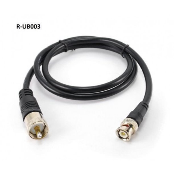Câble UHF Mâle Vers BNC Mâle – RG58U 30cm, 50 Ohms, Blindage Amélioré, Lot De 2, Pour CB/Radio Amateur Câble UHF Mâle Vers BNC Mâle – RG58U 30cm, 50 Ohms, Blindage Amélioré, Lot De 2, Pour CB/Radio Amateur