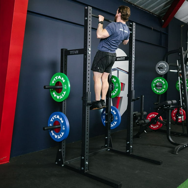 Kit Conversion Demi-Rack Titan Fitness X-3 - Acier Noir, Neuf, Usage Maison