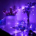 thumbnail image 2 of Guirnalda de luces LED Ineximun de 7 pies y 20 LED, impermeables, color morado, 2 of 7