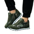 thumbnail image 3 of Women Shoes Sneakers Couple Leisure Lace Up Camouflage Travel Soft Sole Comfortable Shoes Outdoor Suede Shoes Runing Shoes, 3 of 8