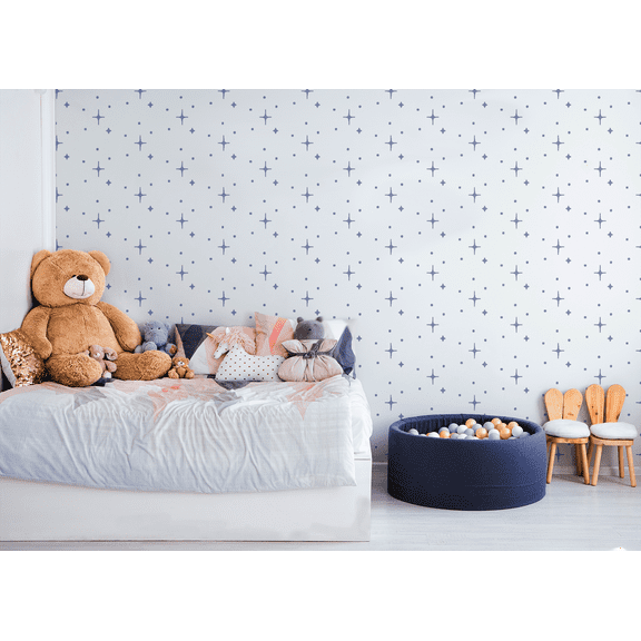 Stars Stencil - Art and Wall Stencil (6"x6")