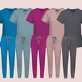 thumbnail image 2 of Venta al por mayor de uniformes médicos para quirófano, uniformes de trabajo para hospital, suministros médicos, traje de enfermera para cirugía dental, ropa de trabajo, 2 of 5