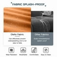 thumbnail image 6 of PARKWELL Outdoor Deep Seat Cushion Set, 22 x 24, Water Repellent, Fade Resistant, 6-Inch Thicken Deep Seat Bottom and Back Cushion for Chair, Sofa, and Couch, Orange, 6 of 8