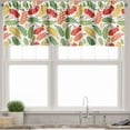 thumbnail image 3 of Ambesonne Rowan Valance & Curtain, Autumnal Flora Pattern, 55"x36", Multicolor, 3 of 6