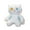 White, variant on D-GROEE Black Cat Plush | White Cat Stuffed Animal, Realistic Kitten Plushie Toy, Halloween Christmas Kid Gift,11.81inch