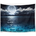 thumbnail image 4 of Tapiz de Pared LB Luna Océano 150x100 cm Cielo Nocturno, 4 of 7
