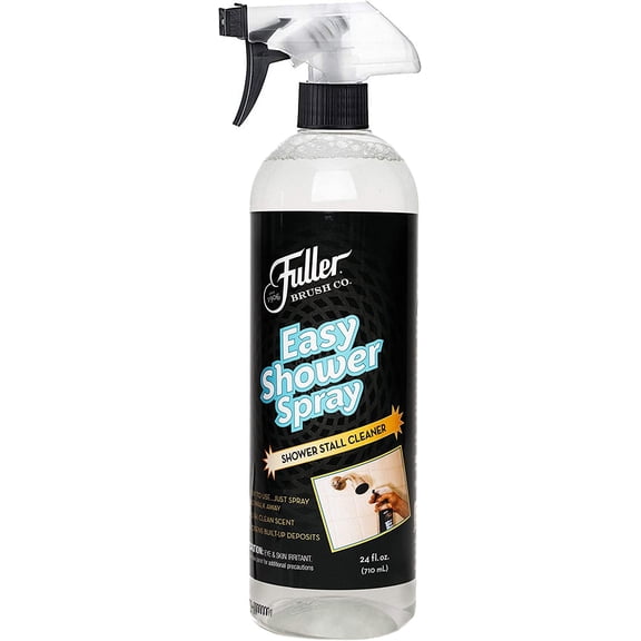 Easy Shower Spray - No Scrub Shower Cleaner - Multi Surface Formula Keeps Surfaces Clean From Dirt and Soap Scum Perfect for Shower Floors Walls (Bottle with Sprayer)