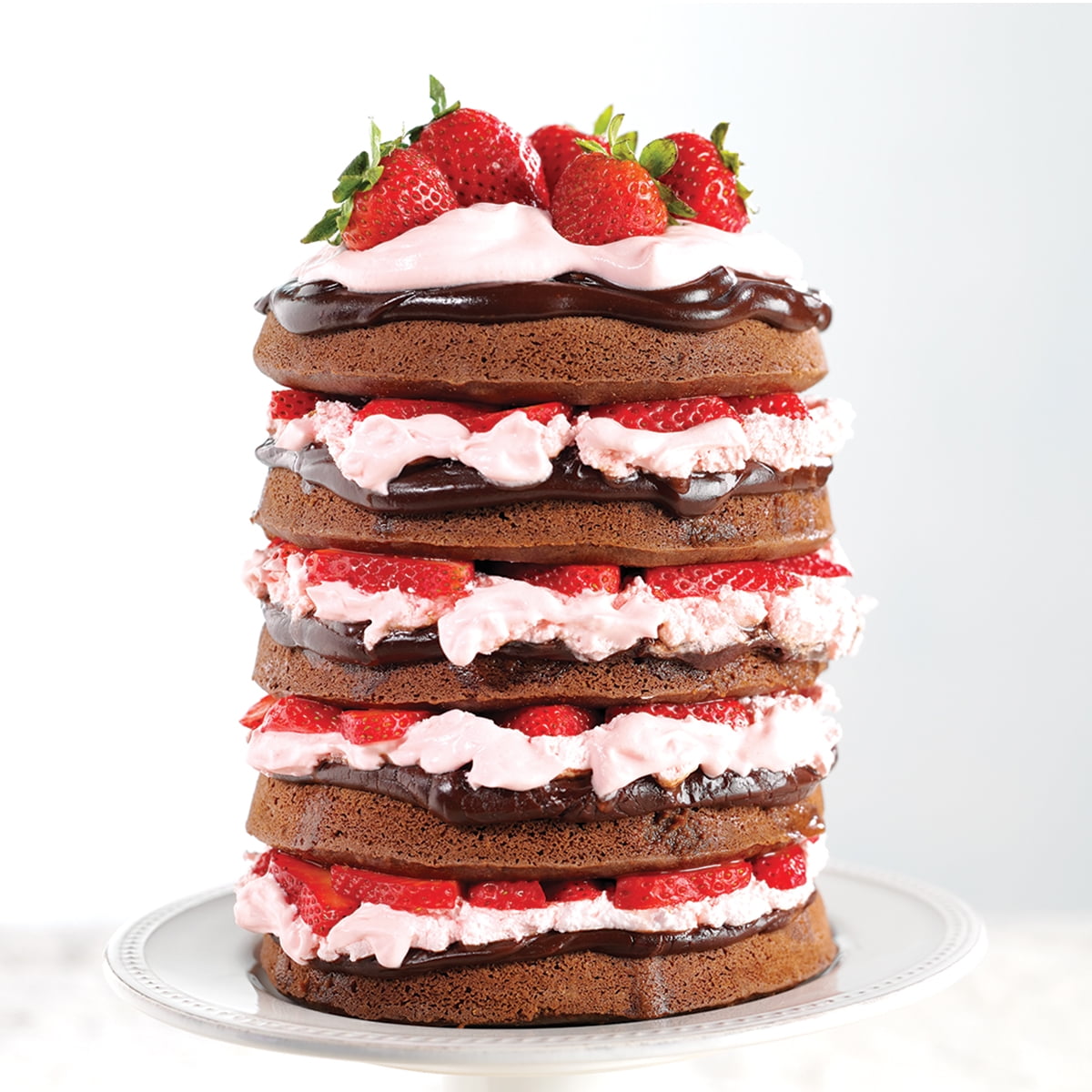 Wilton Easy Layers 5-Piece Layer Cake Pan Set, 6-Inch