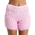 thumbnail image 1 of CHOK Women‘s Pettipants Lace Ruffled Panties Dance Bloomers Booty Shorts, 1 of 4